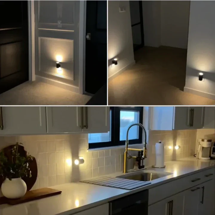 Lunara™ – Smart LED-væglampe med automatisk stemningslys - Image 8
