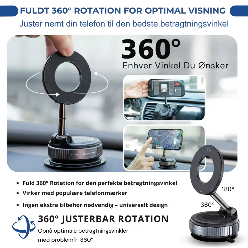 Magnetiq Pro™ | 360° magnetisk telefonholder - Image 4