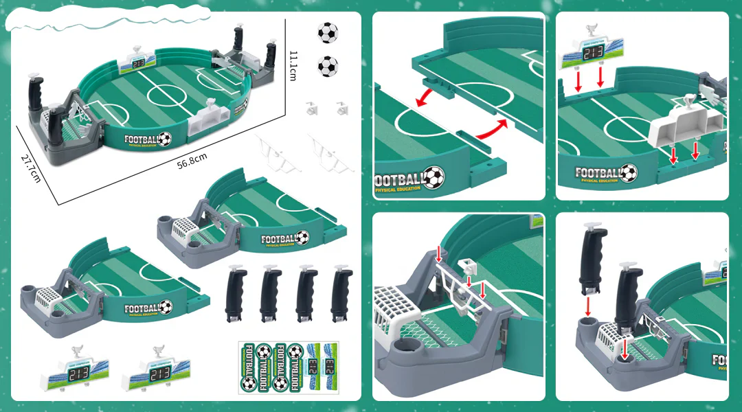 Mini Fodbold Arena – Bring Spænding og Sjov ind i Stuen! - Image 4