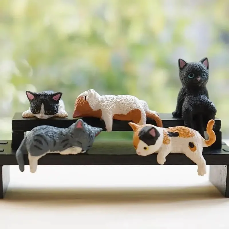 Mini Hyggekatte – Søde Små Katte til Dit Skrivebord - Image 2