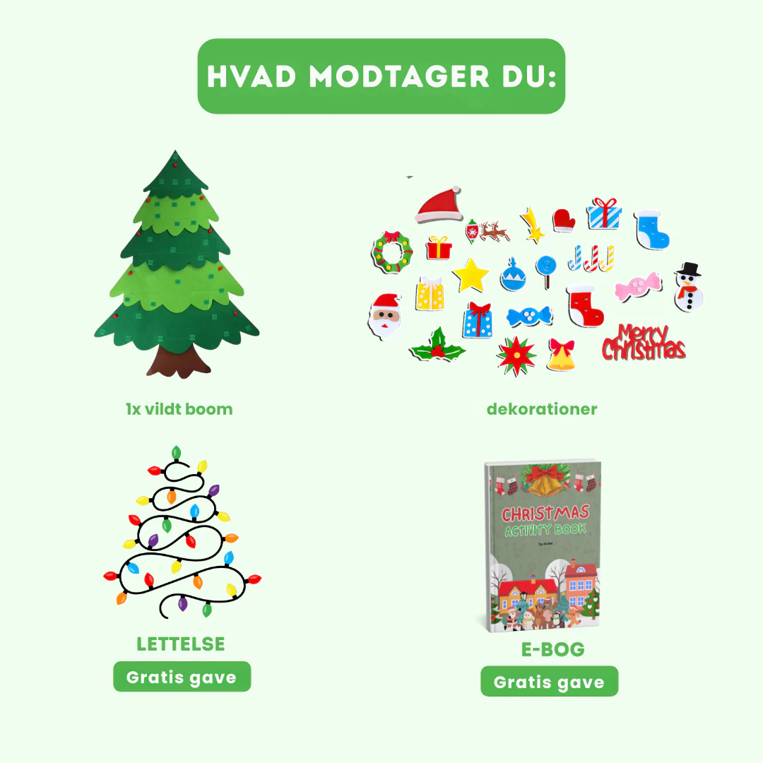 MiniJuletræet™ - Interaktivt juletræ for børn. - Image 6
