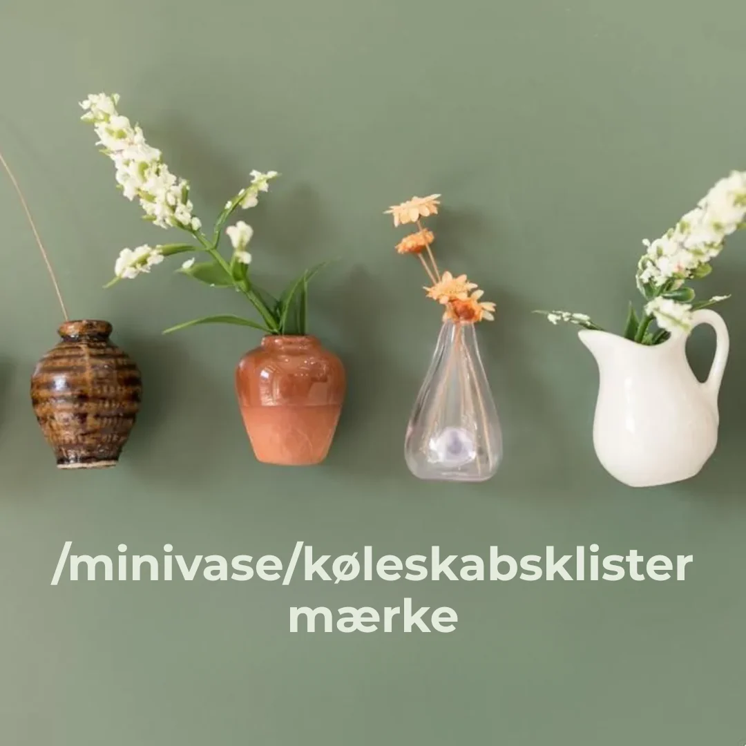 Minivasemagnet™ – Dekorative Keramikmagneter til Hjemmet (Sæt med 8) - Image 13