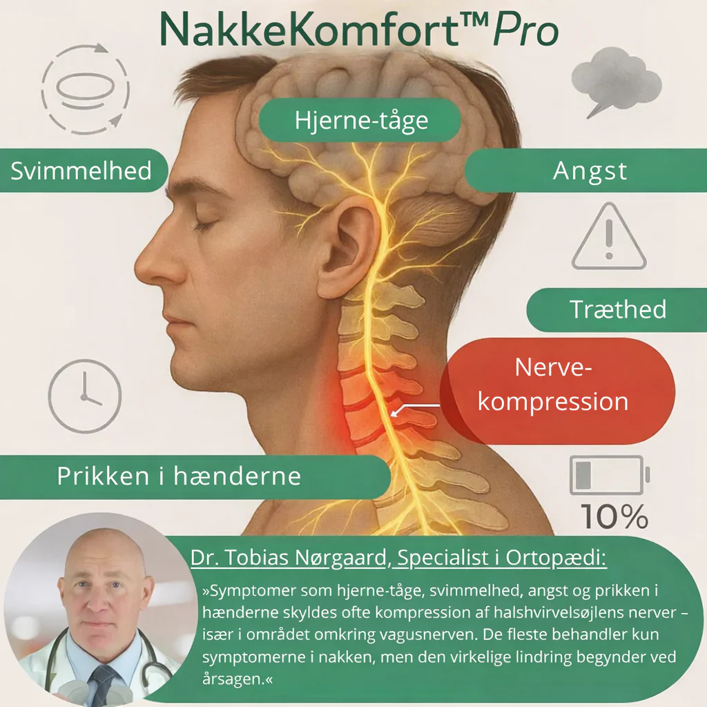 NakkeKomfort™ Pro - Ergonomisk nakkemassasje med varme og EMS-stimulation - Image 2