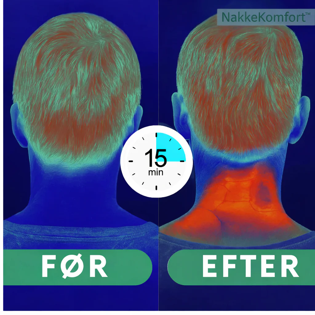 NakkeKomfort™ Pro - Ergonomisk nakkemassasje med varme og EMS-stimulation - Image 5