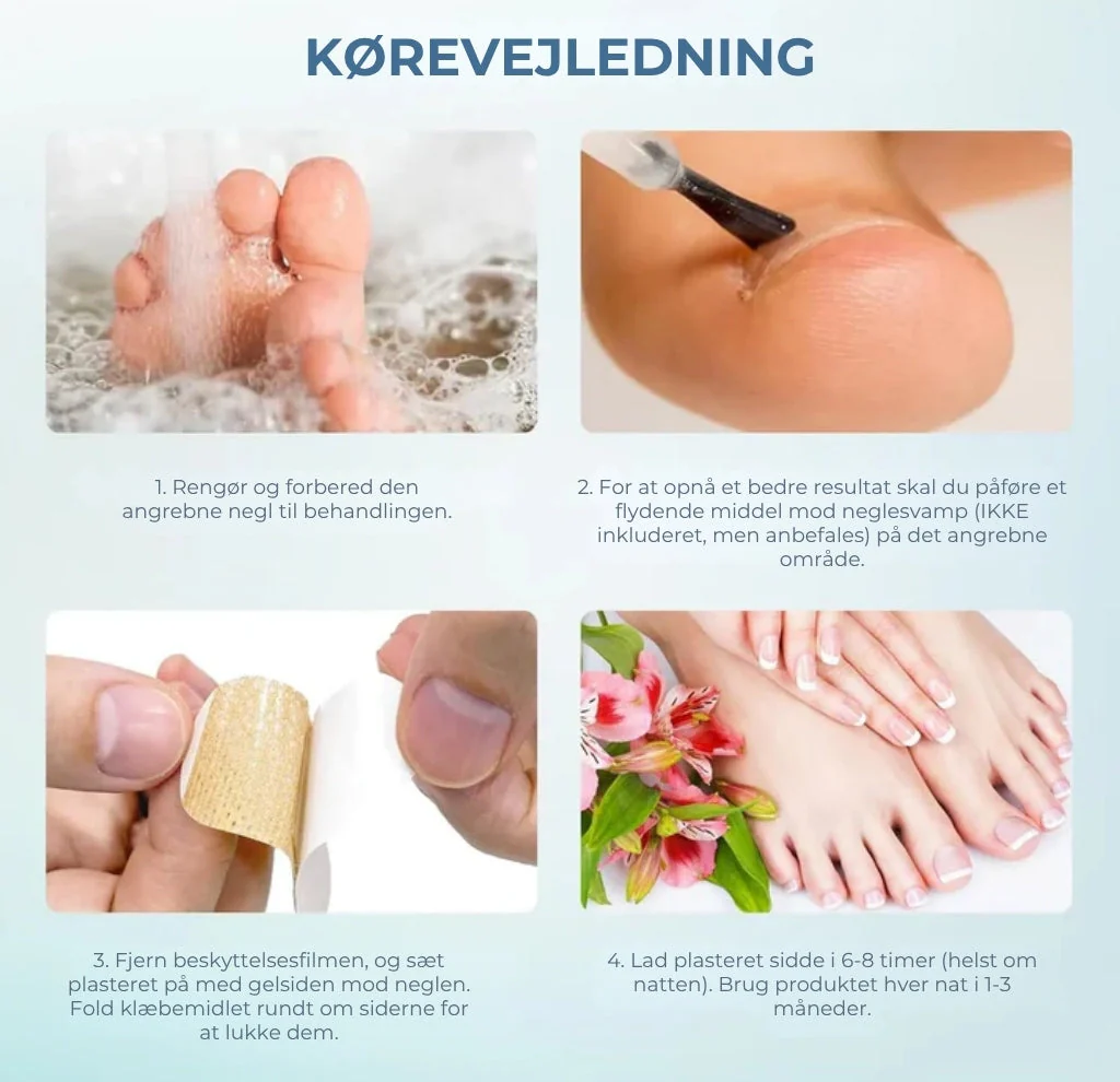 NegleFix™ – Svampedræbende Negleplaster til Sundere Negle - Image 4