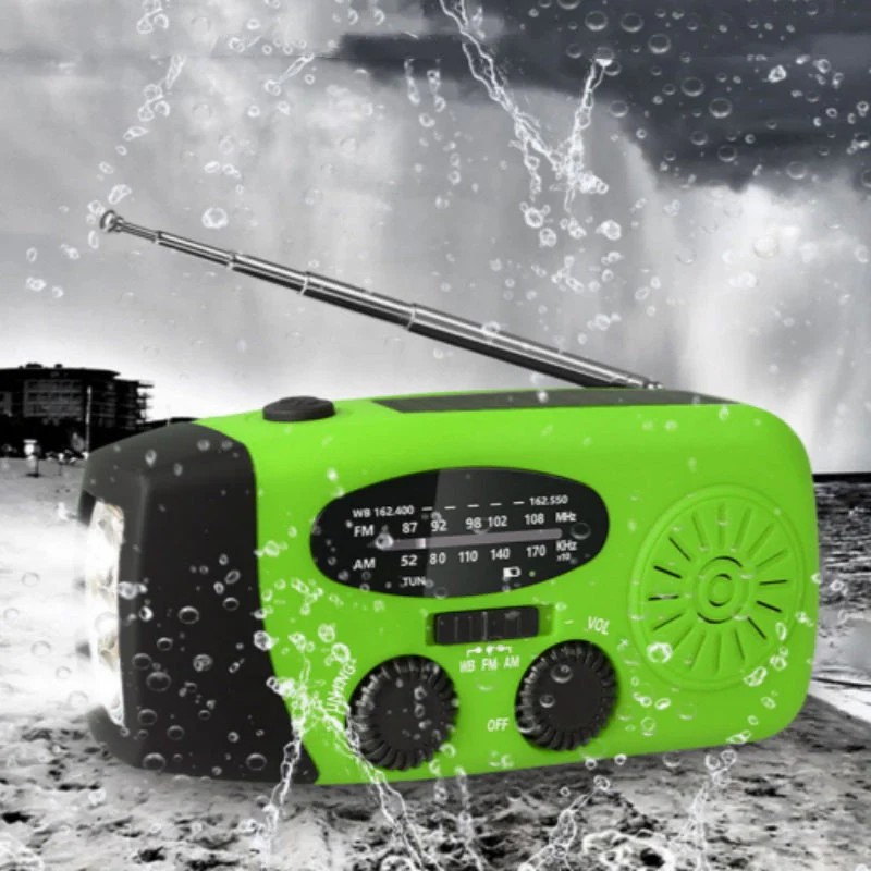 NødRadio™ – Multifunktionel solcelledrevet nødradio med oplader - Image 10