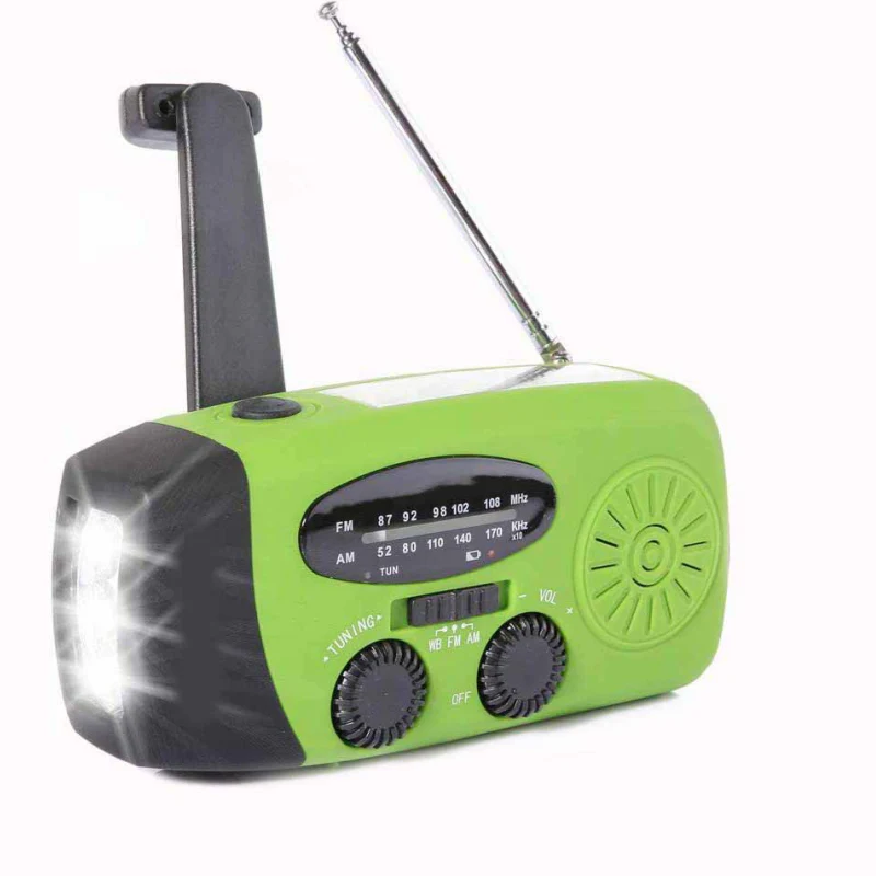 NødRadio™ – Multifunktionel solcelledrevet nødradio med oplader - Image 14