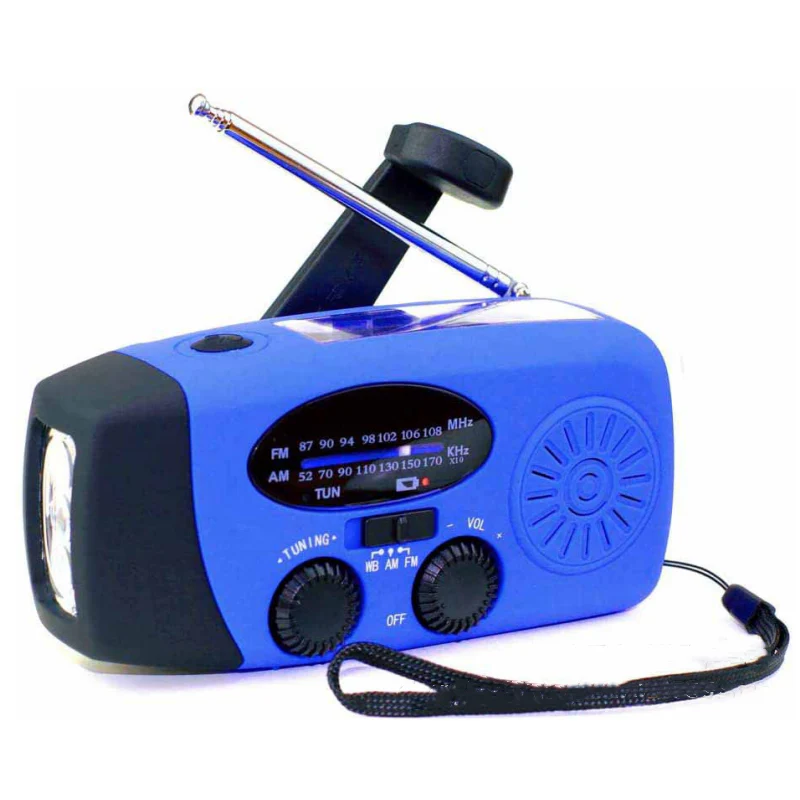 NødRadio™ – Multifunktionel solcelledrevet nødradio med oplader - Image 15