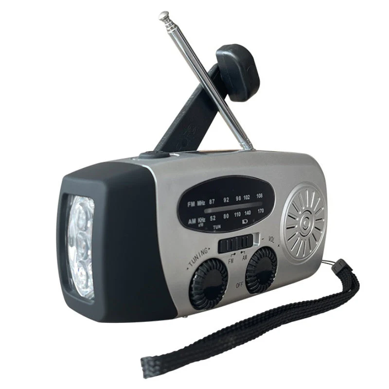 NødRadio™ – Multifunktionel solcelledrevet nødradio med oplader - Image 16