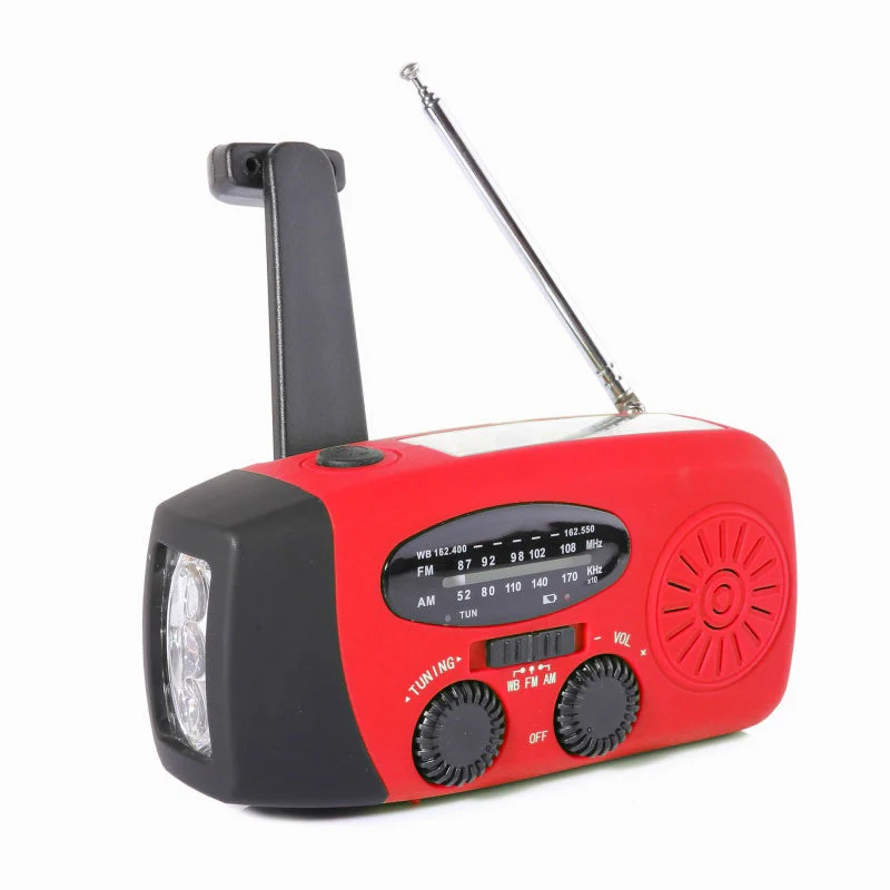 NødRadio™ – Multifunktionel solcelledrevet nødradio med oplader - Image 6