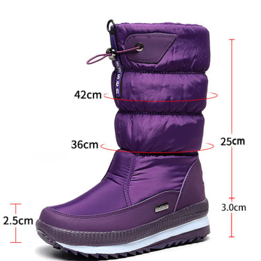NordBoots™ | Skridsikre og Vandtætte Snestøvler med Fuskepels - Image 12