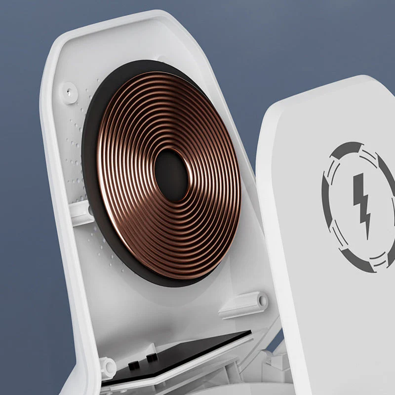 NordCharge™ | Multifunktionel trådløs hurtigoplader med telefonstand - Image 4