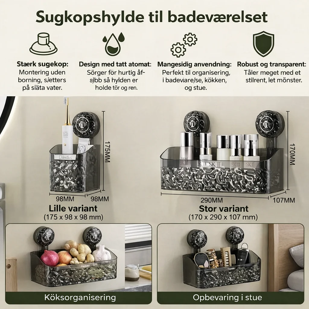 NordHylde™ – Stilren hylde til bad og opbevaring - Image 7