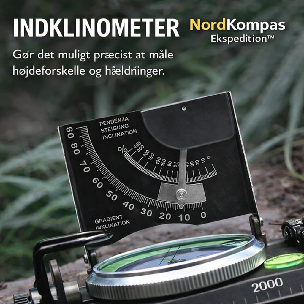 NordKompas™ Ekspedition – Robust kompas til friluftsliv og eventyr - Image 3