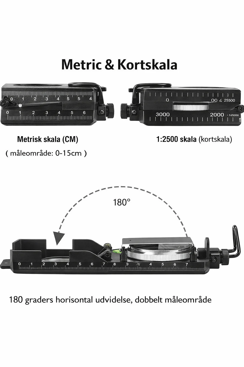 NordKompas™ Ekspedition – Robust kompas til friluftsliv og eventyr - Image 6