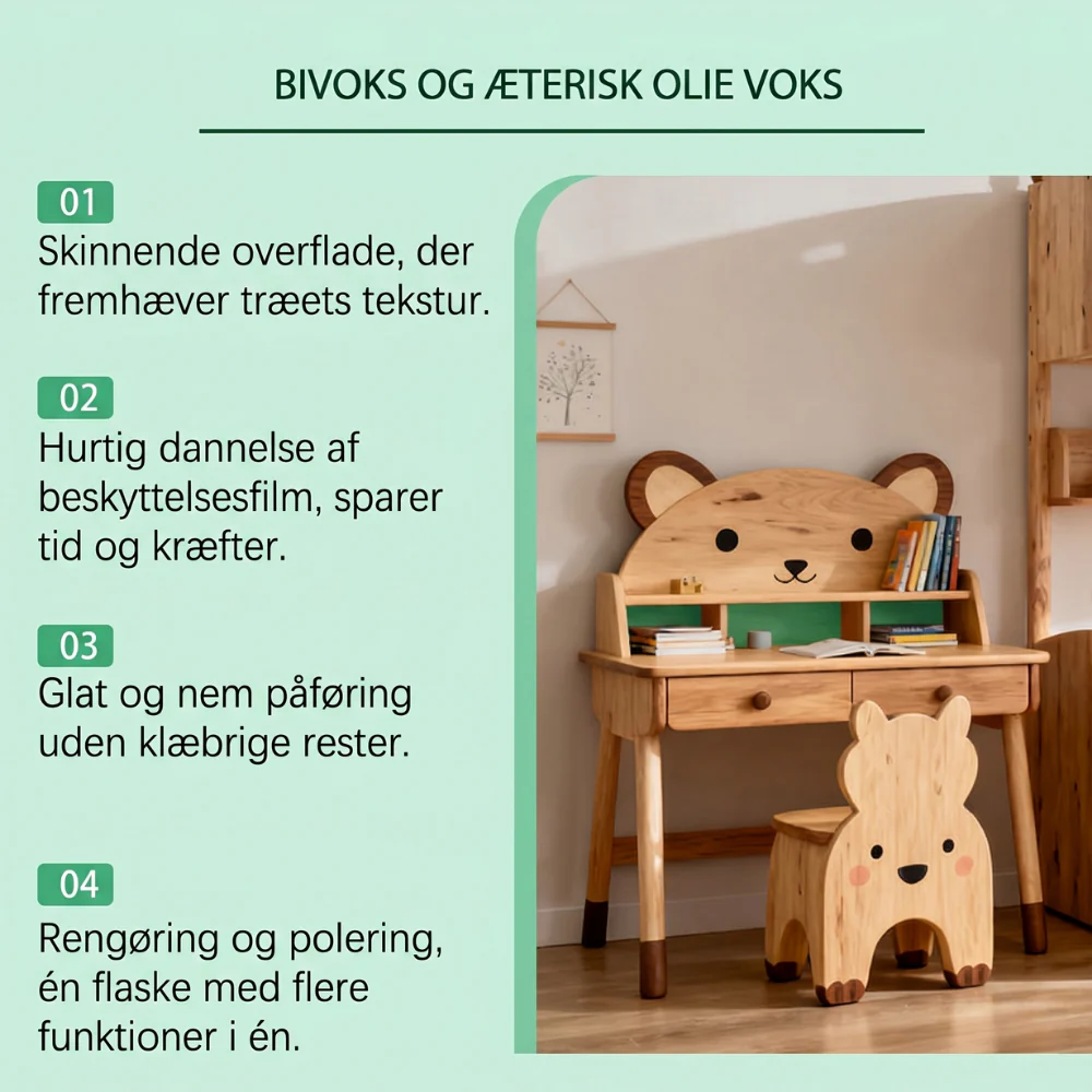 NordWax™ - Alt-i-en Bivoks Spray til Træpleje - Image 5
