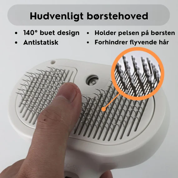 PetCare™ - Kæledyrsbørste med Tågespray og Massage - Image 6