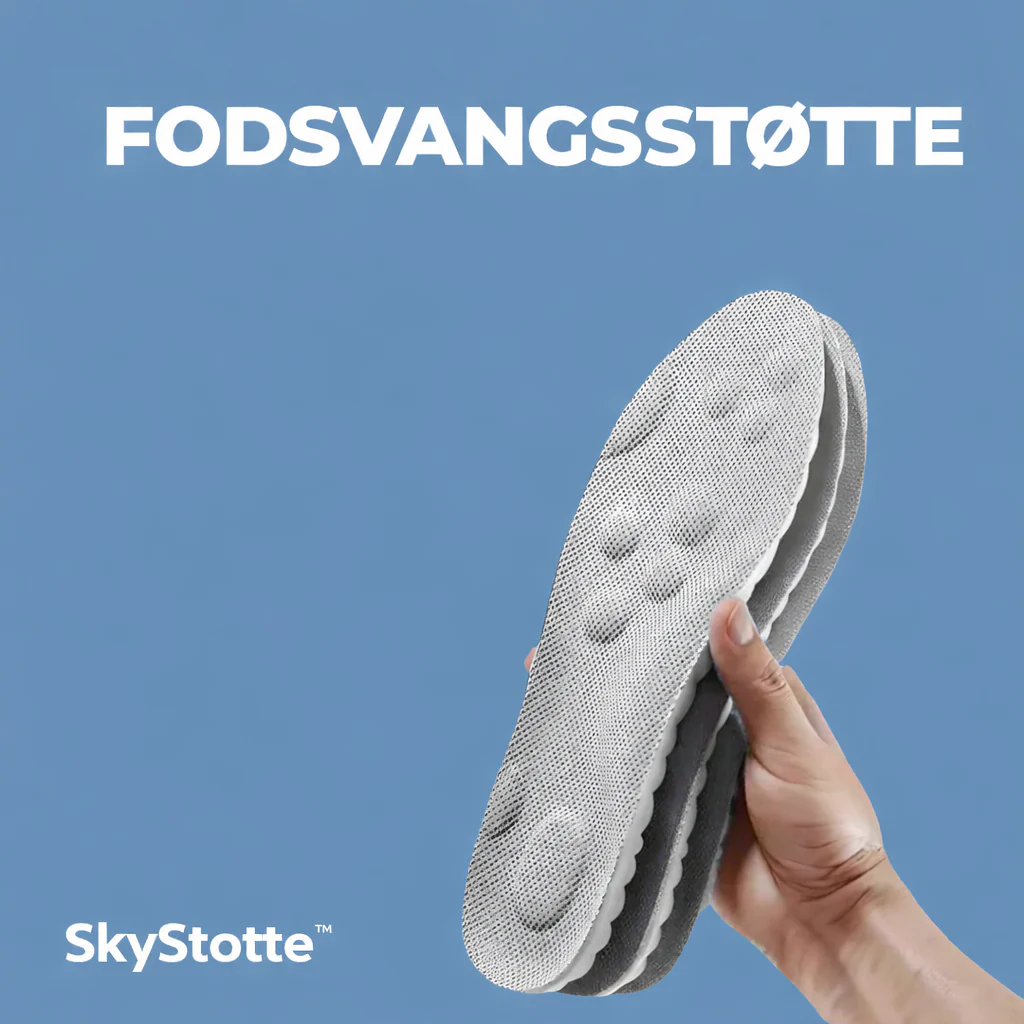 SkyStøtte™ - 4D Ortopædiske Fodindlæg - Image 3