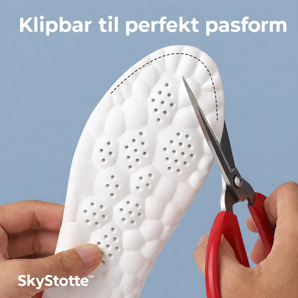 SkyStøtte™ - 4D Ortopædiske Fodindlæg - Image 5
