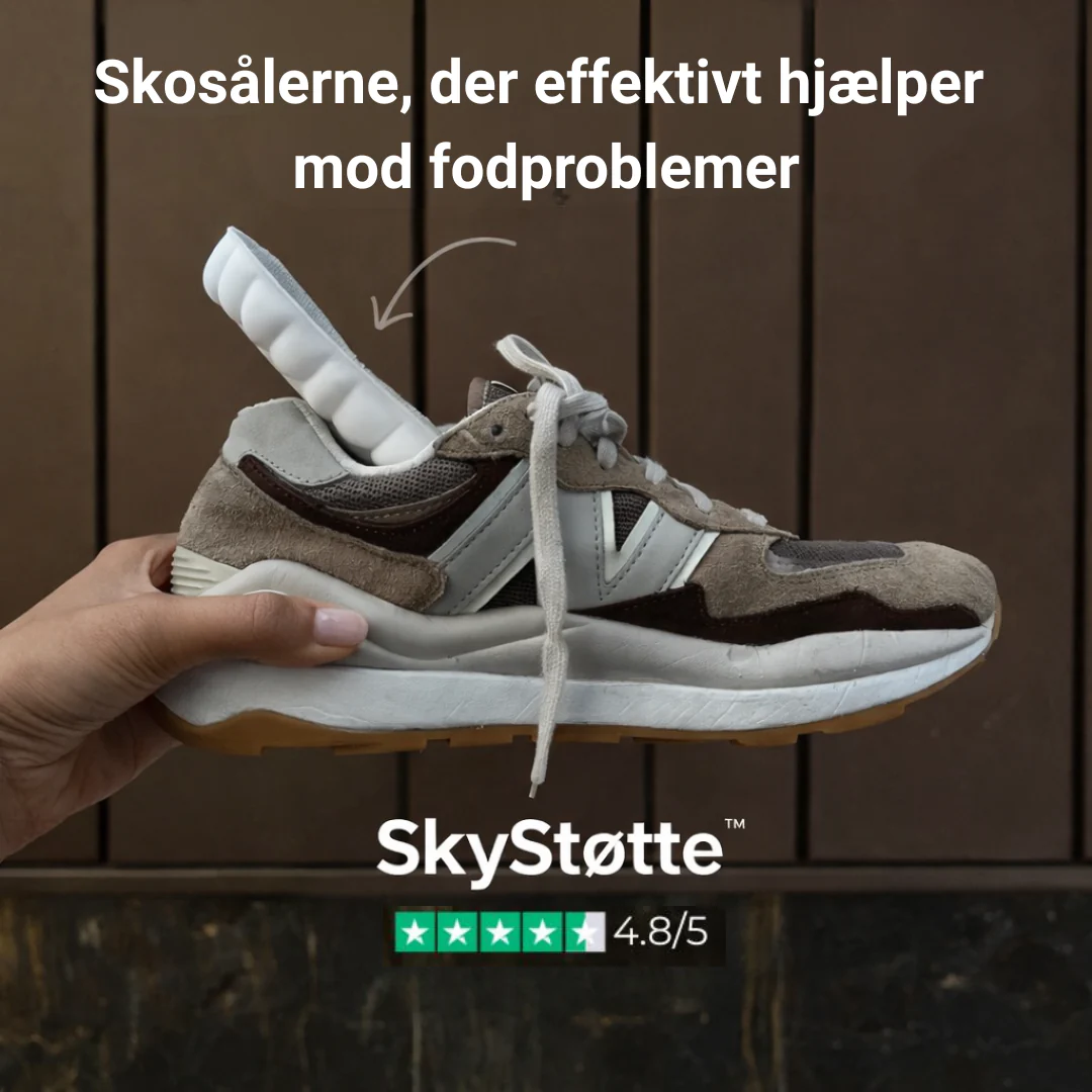 SkyStøtte™ - 4D Ortopædiske Fodindlæg - Image 8