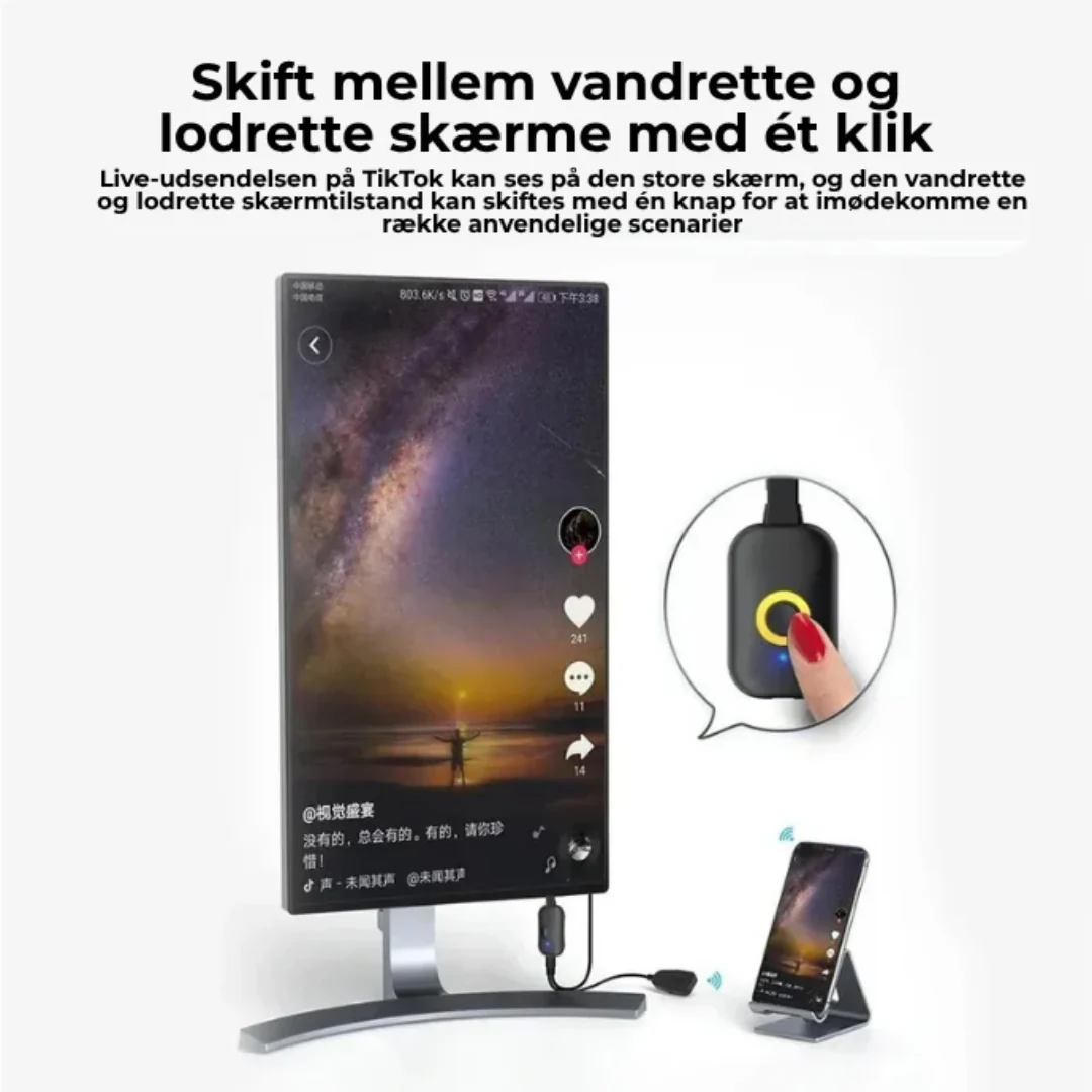 SpejlVen™ – Trådløs Skærmspejling til TV - Image 9