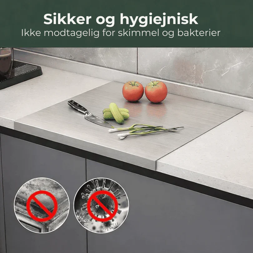 StålSkær™ – Premium skærebræt i fødevaregodkendt rustfrit stål - Image 5