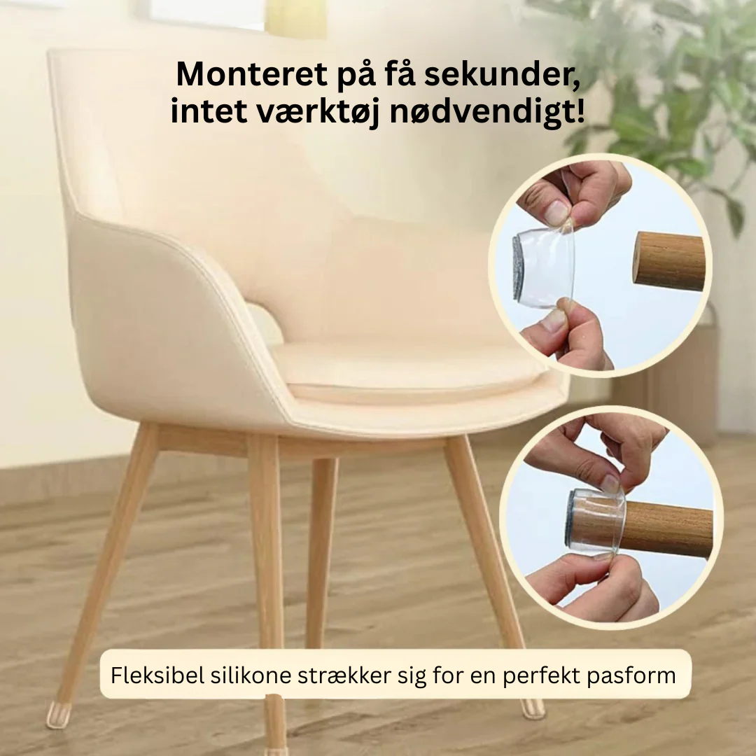 StolSkjold™ - Den bedste lydisolerende beskyttelse til dit gulv!