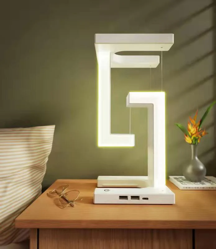 SvævLys™ – Svævende lampe med trådløs smartphone-opladning - Image 7