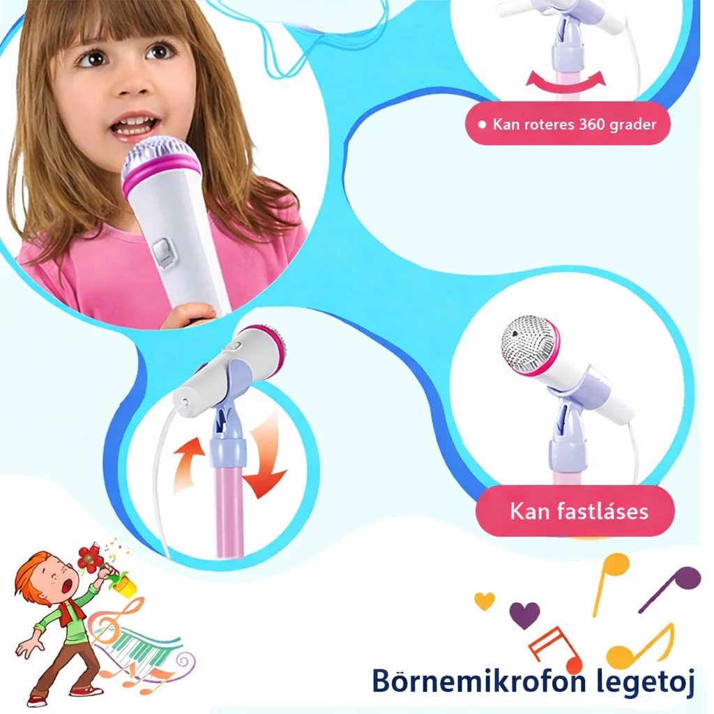SyngMix™ - En mikrofon til syngende legeglæde for børn - Image 2