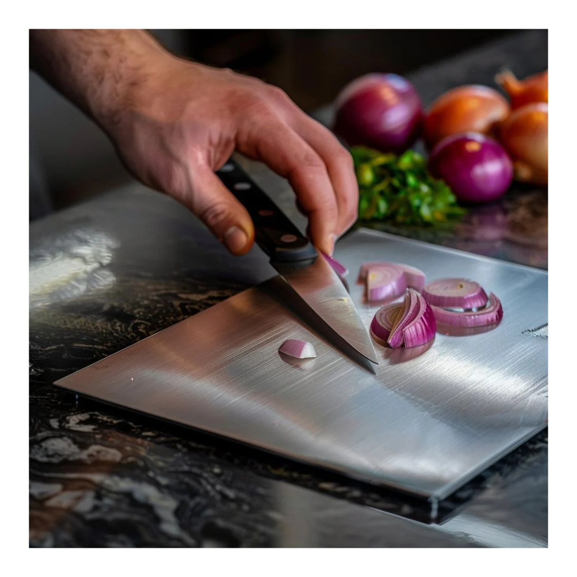 TitanChef™ - 100% Titanium skærebræt - Image 3