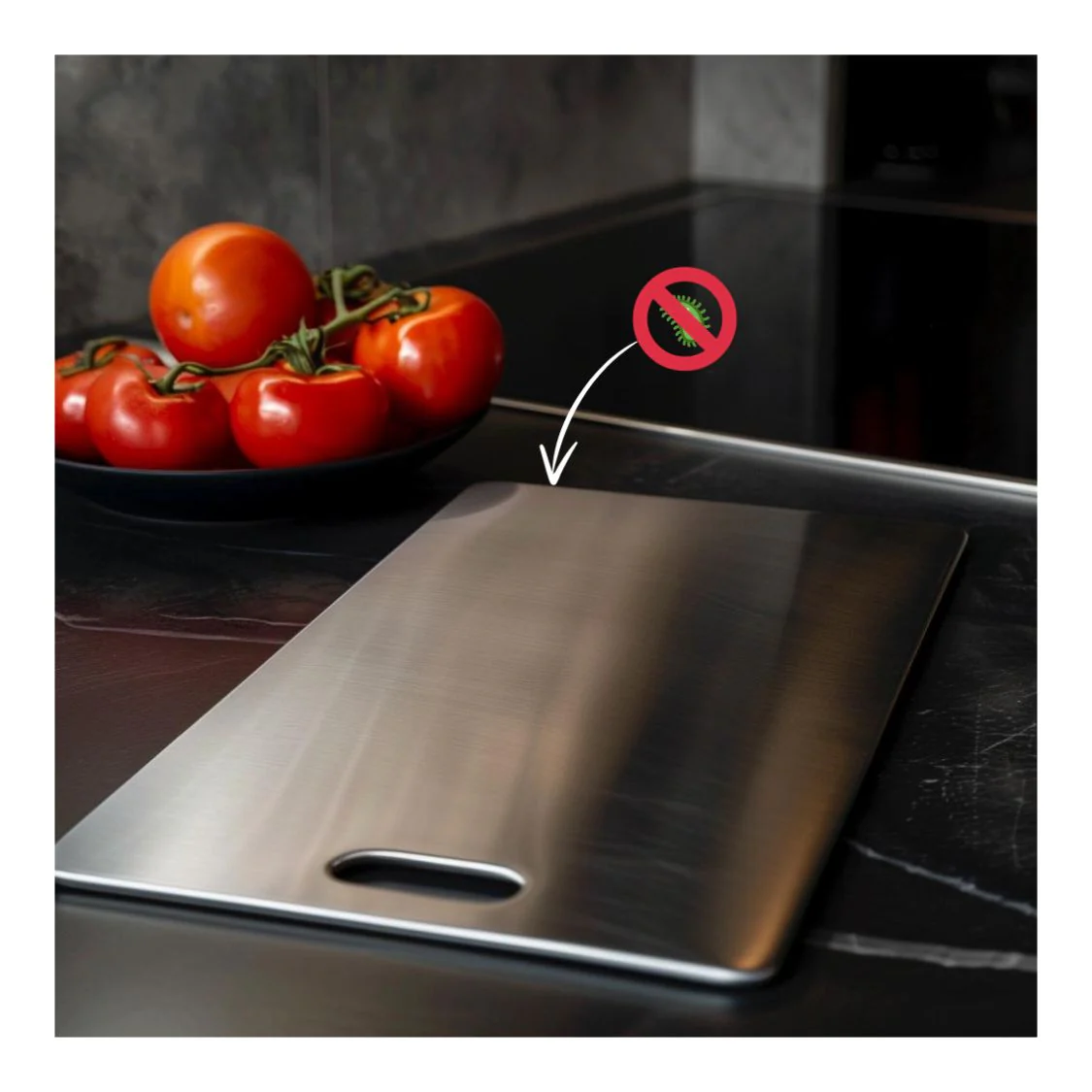 TitanChef™ - 100% Titanium skærebræt - Image 4