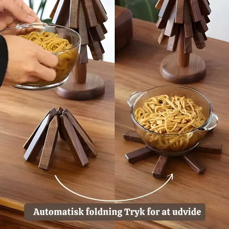 Trivetree™ – Træ Bordskånere & Varmeresistent Bordmåtte - Image 3