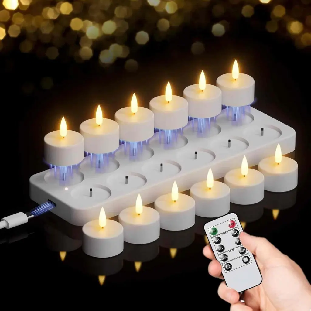 TrygFlamme™ - Flammefri LED-lys med varm hygge - Image 6