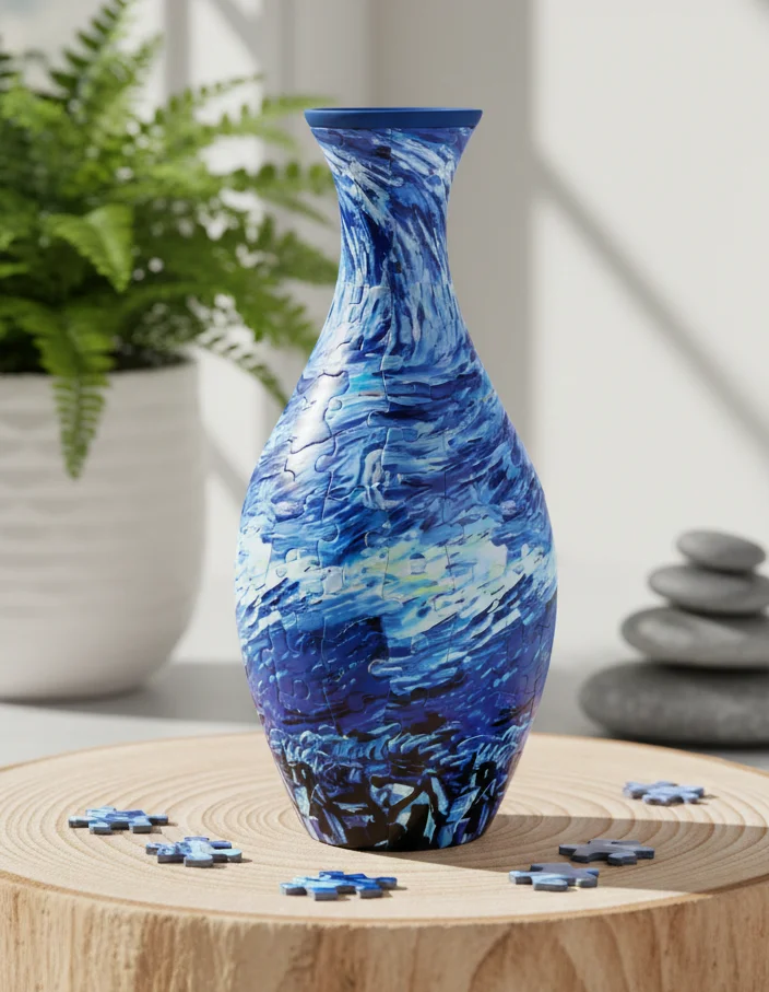VasaNova™ – 3D Puslespil & Vandtæt Vase i Ét - Image 2