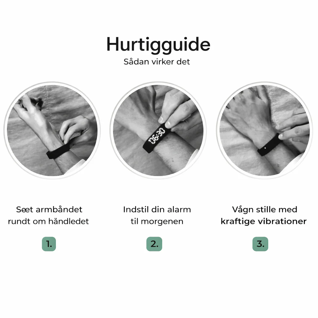 VibeVæk™ – Silent Vibrationsalarm til Rolig Opvågning - Image 3
