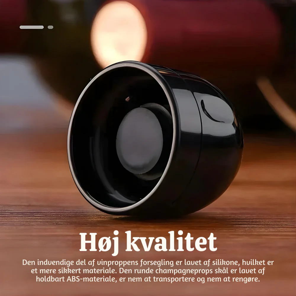 VinoLås™ – Roterende Lufttæt Flaske­forsegler til Vin & Drikkevarer - Image 5