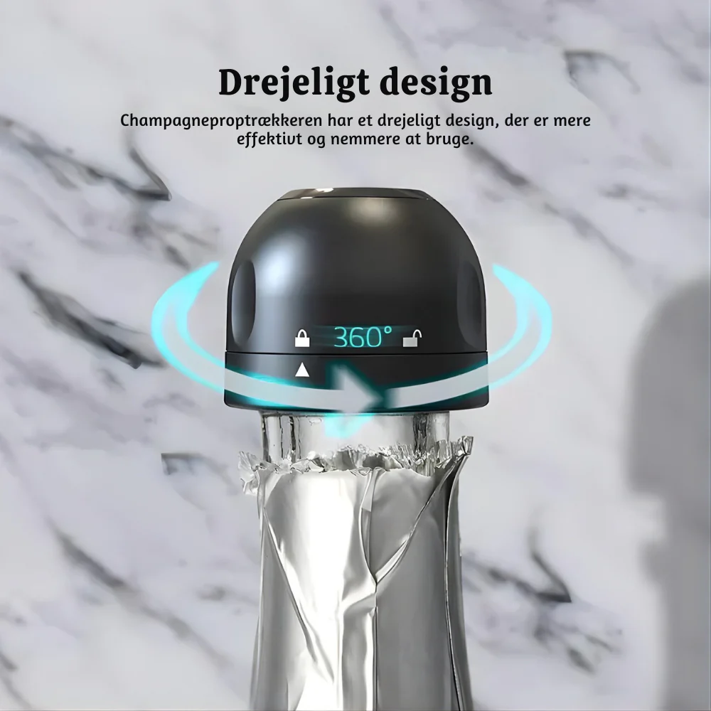 VinoLås™ – Roterende Lufttæt Flaske­forsegler til Vin & Drikkevarer - Image 7