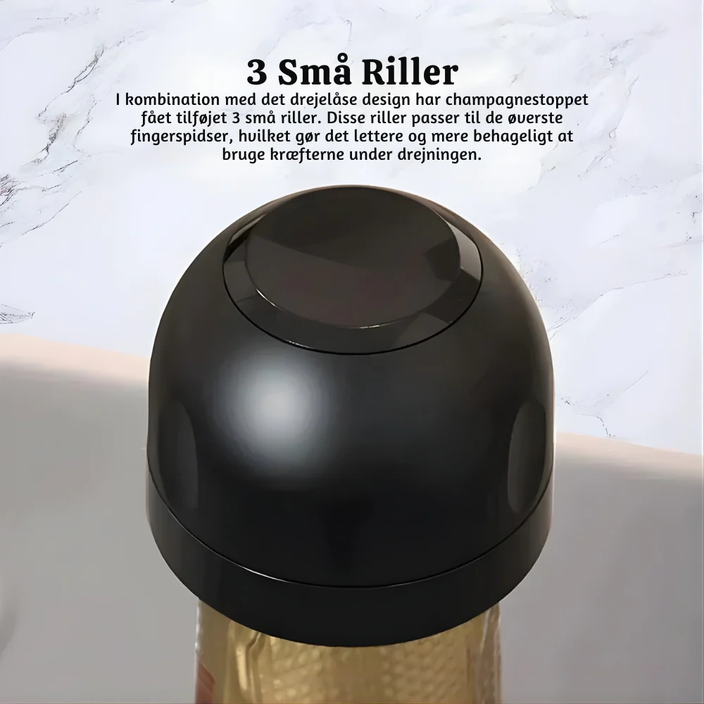 VinoLås™ – Roterende Lufttæt Flaske­forsegler til Vin & Drikkevarer - Image 8