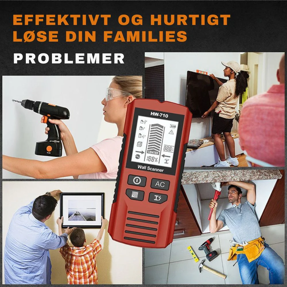 WallScanner™ | Undgå dyre fejl – sikr dig struktur og ledninger i dine vægge - Image 6
