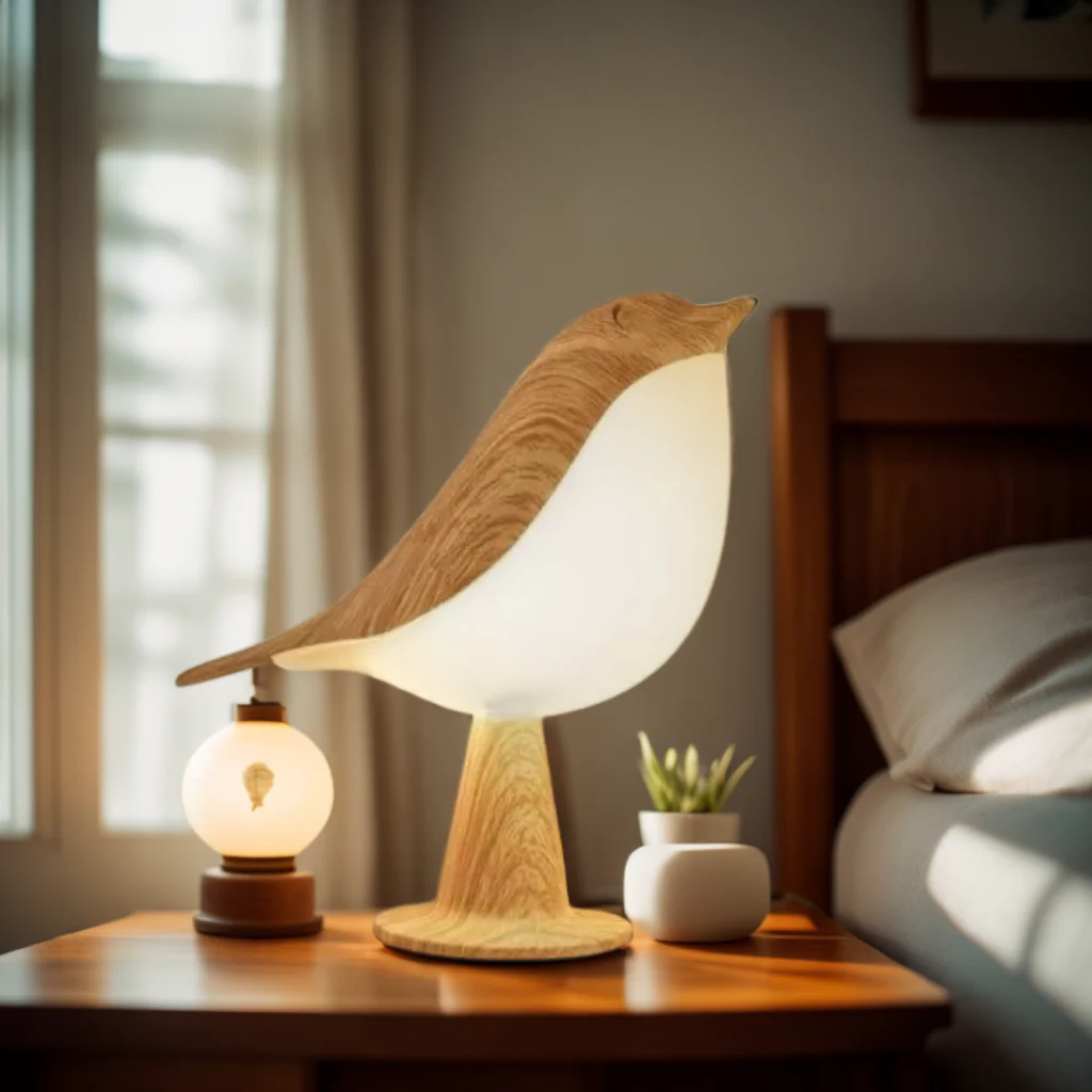 ZenLys™ | En lampe, der bringer natur, lys og ro ind i dit hjem - Image 4